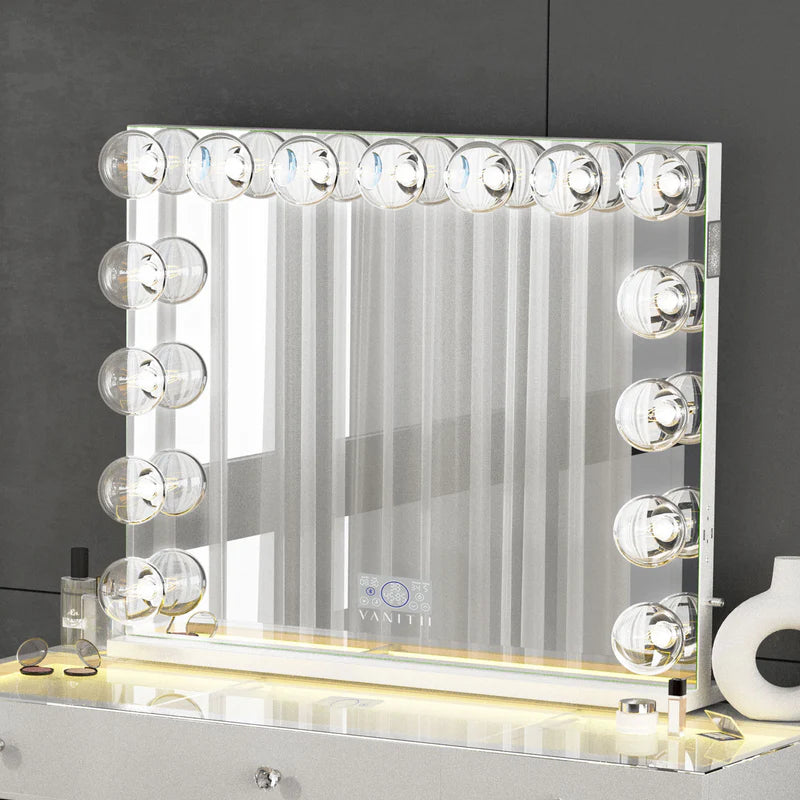 Marilyn Vanity Mirror Pro Max- Blueetooth with 15 Bulbs 39"