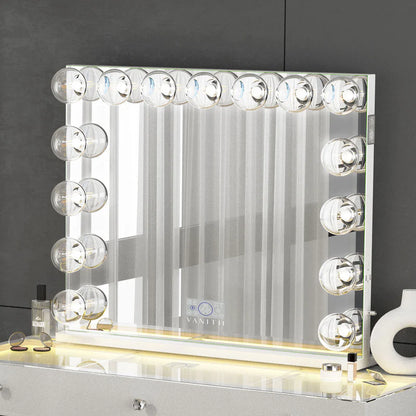 Marilyn Vanity Mirror Pro Max- Blueetooth with 15 Bulbs 39"