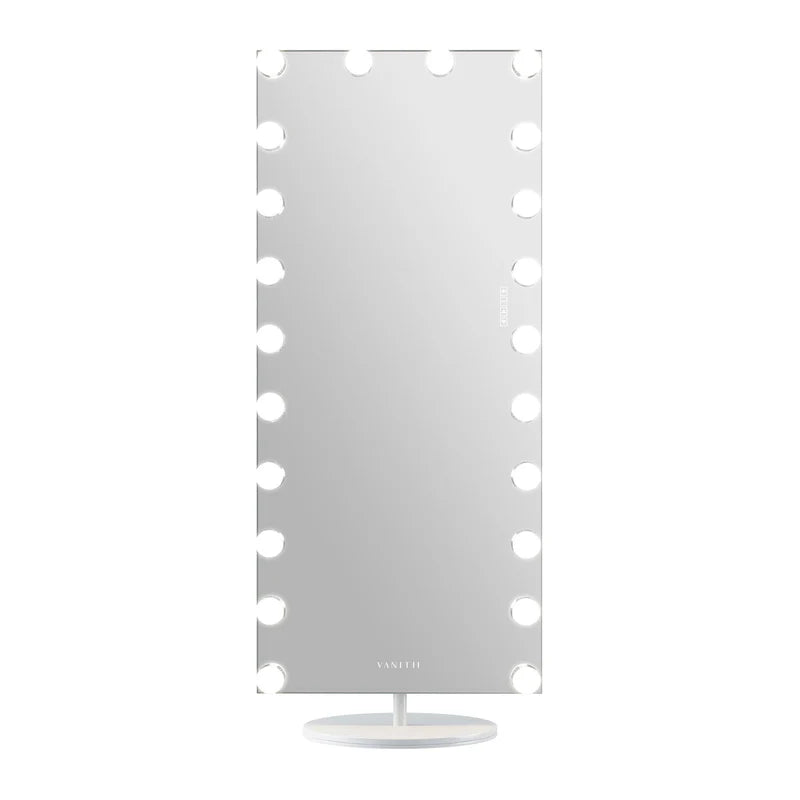 Hollywood Vanity Mirror - Full Length Vanity Mirror with Swivel 180º Rotation Stand