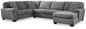 Sectional with Right Chaise