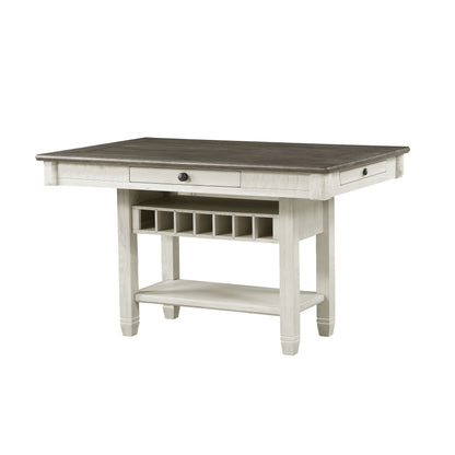 7PC Dining Set White