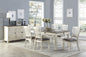 7pc Dining Set White