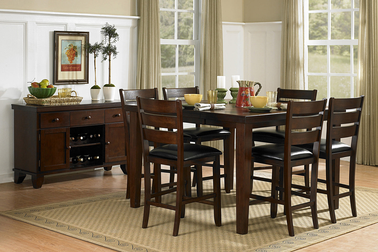 7PC Counter Table Set
