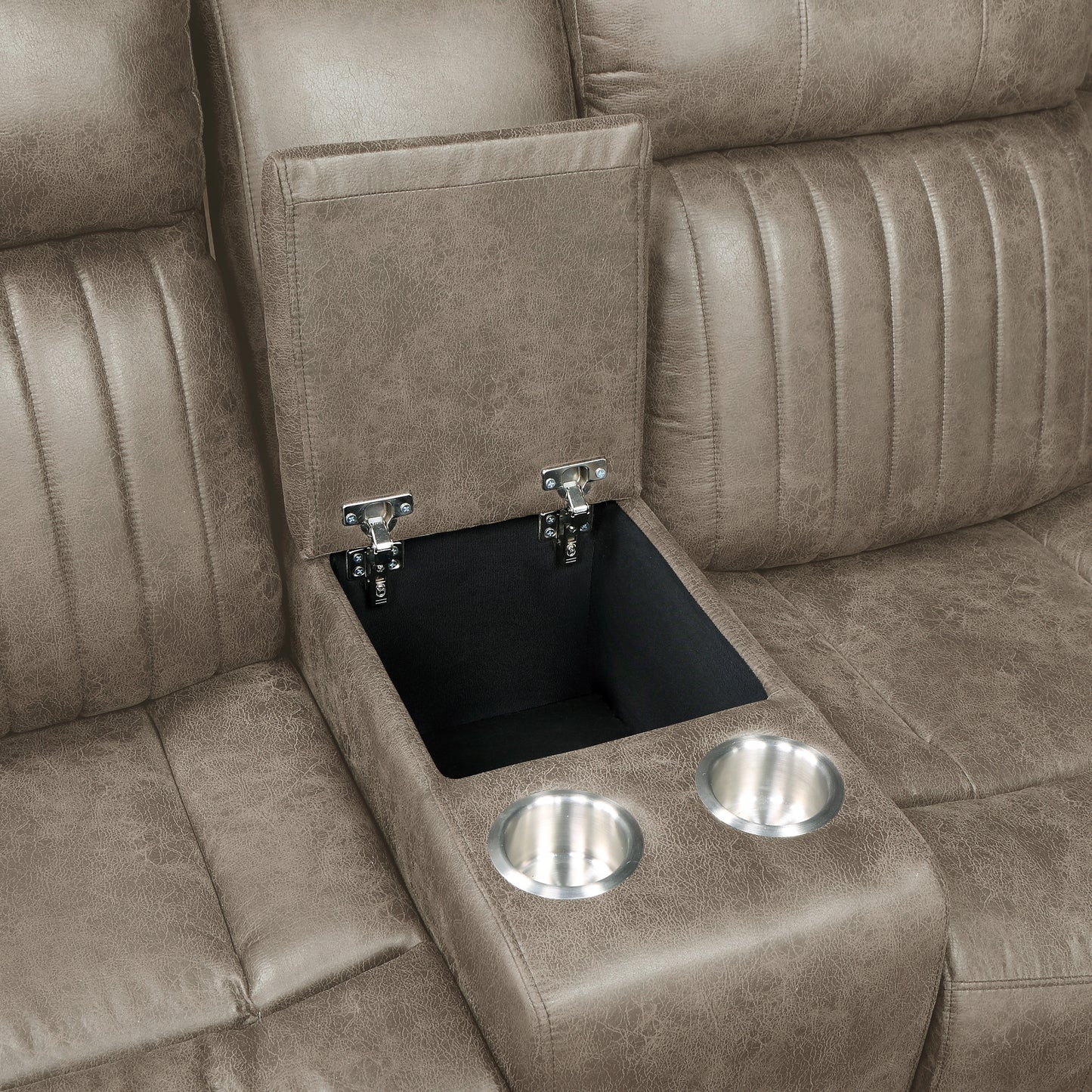 Reclining Sectional with Left Console
