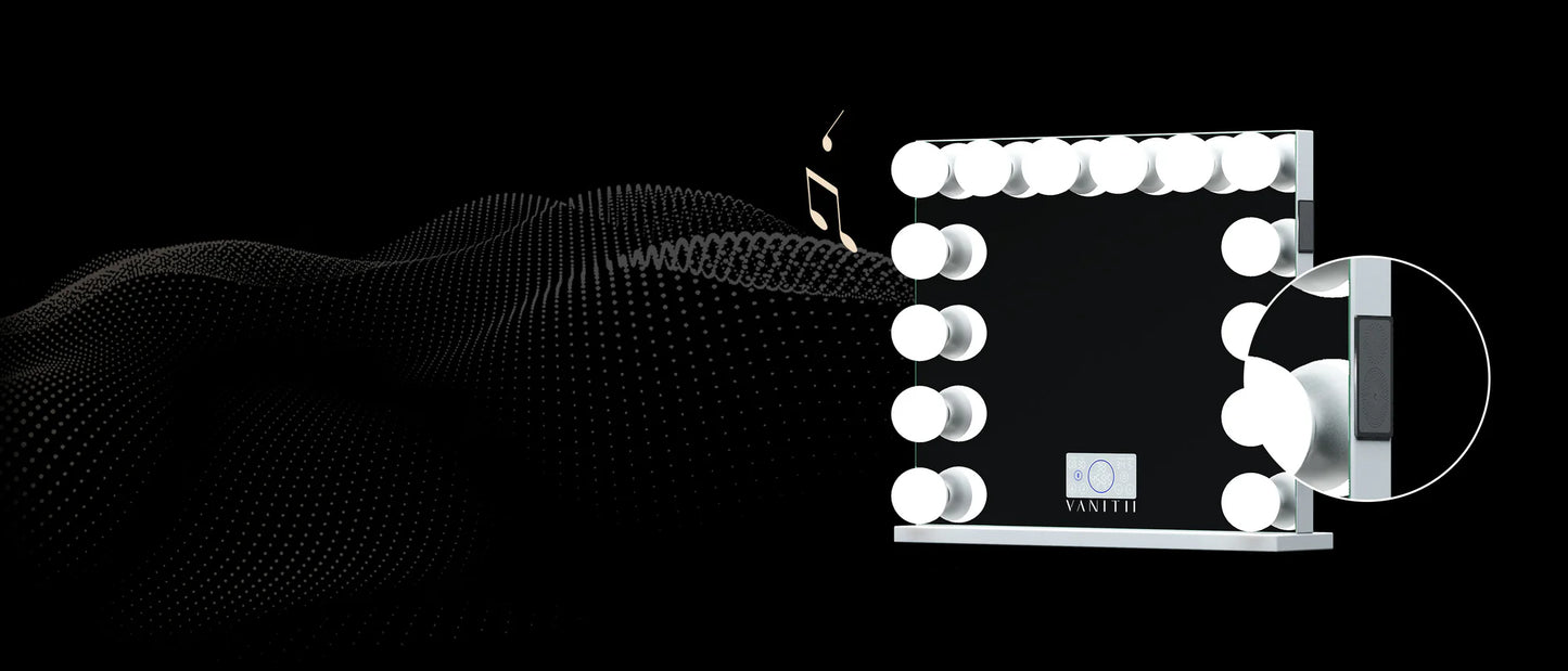Marilyn Hollywood Vanity Mirror Pro Bluetooth Speakers 31"