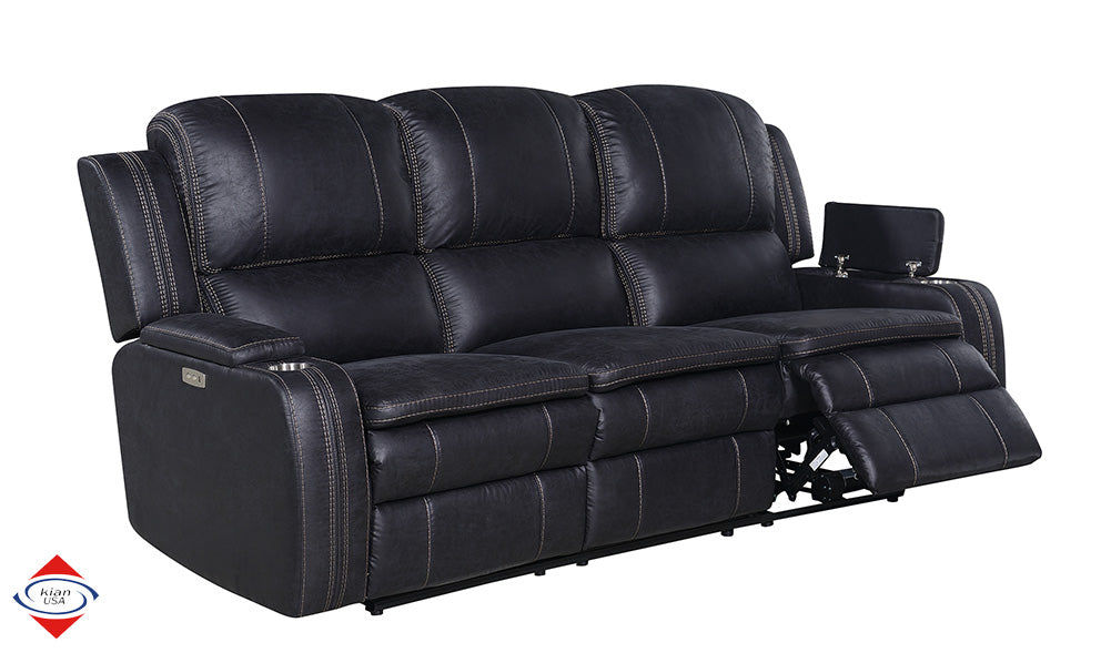 Sofa and Loveseat Recliners with USB Ports