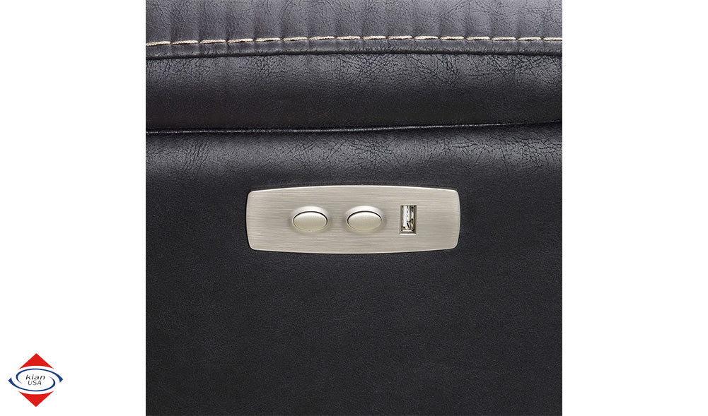 Sofa and Loveseat Recliners with USB Ports