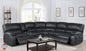 Sectional Power with USB Port Black
