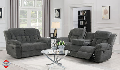Sofa and Loveseat Recliner with Drop Down Cup Holder