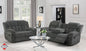 Sofa and Loveseat Recliner with Drop Down Cup Holder