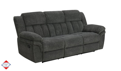 Sofa and Loveseat Recliner with Drop Down Cup Holder
